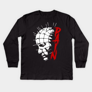 Pinhead Cenobite Pain Kids Long Sleeve T-Shirt